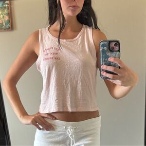 Hollister Light Pink Soft Tank Top